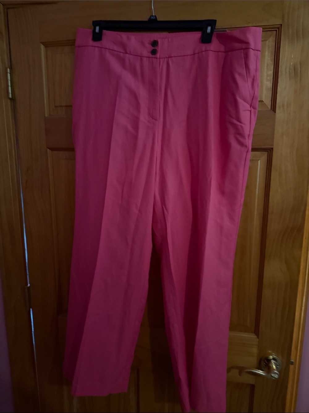 Talbots Hot Pink Greenwich Pants